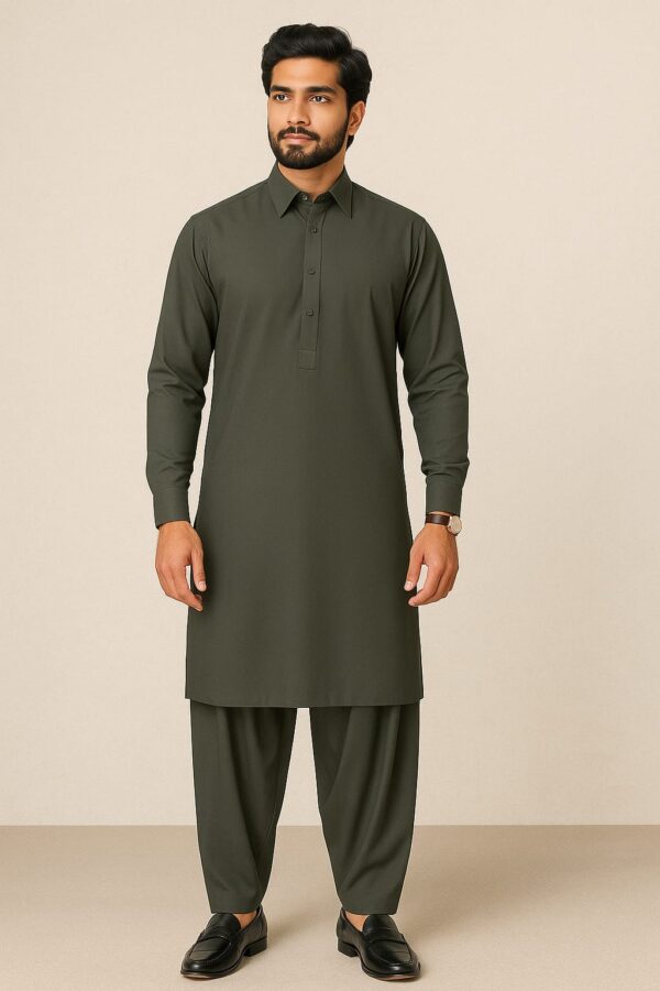 SmartFit Wash n Wear | Olive Green - Image 5